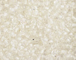 Czech Seed Bead / Pony Beads 6/0 Transparent Crystal/Grey Shades