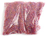 Czech Seed Bead / Pony Beads 6/0 Transparent Pink Shades