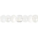 Czech Seed Beads 2/0 Opaque White Shades