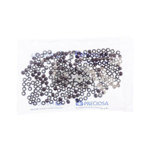 Czech Seed Beads 2/0 Cornelian White Star 