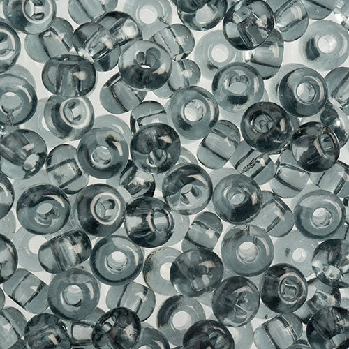 Czech Seed Beads 2/0 Transparent/Grey Shades