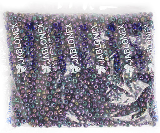 Czech Seed Beads 2/0 Opaque Purple Shades