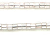 Czech Seed Beads 10/0 2-cut Silver Lined 