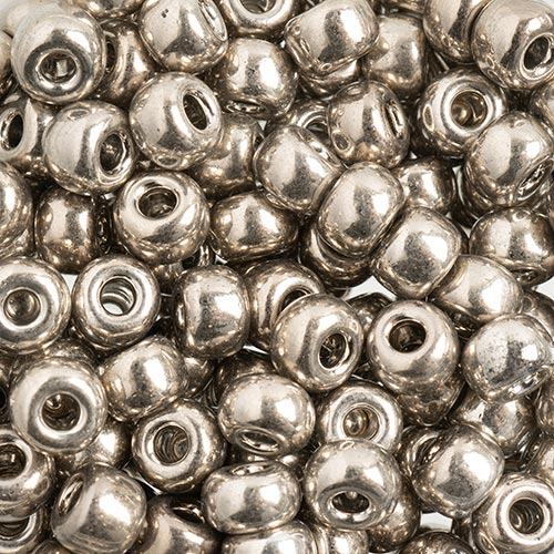 Czech Seed Beads 32/0 Opaque Metallic