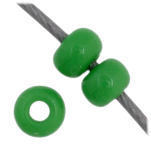 Czech Seed Beads 11/0 Opaque - Green Shades