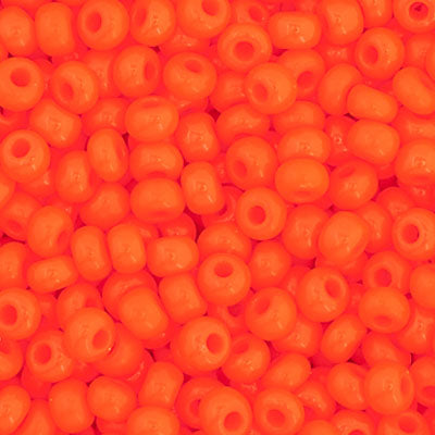 Czech Seed Beads 11/0 Opaque - Red/Orange Shades