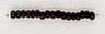 Czech Seed Beads 11/0 Opaque Black Matte 