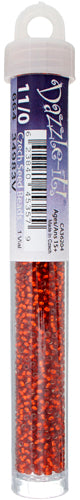 Czech Seed Beads 11/0 Crystal Silver Lined - 23g vials