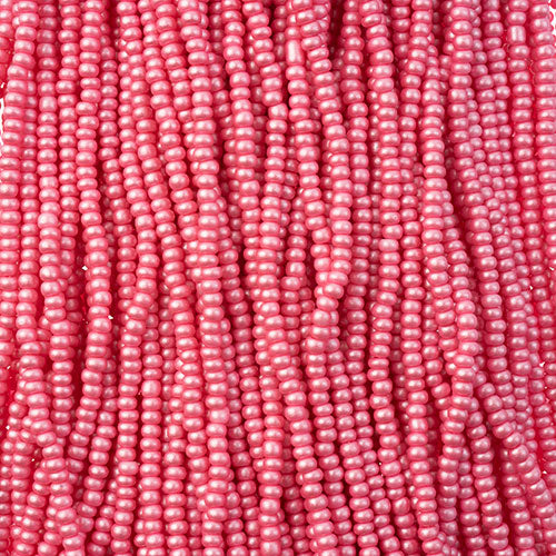 Czech Seed Beads 11/0 Permalux Dyed Chalk Strung
