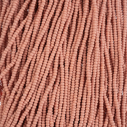Czech Seed Beads 11/0 Permalux Dyed Chalk Matte Strung