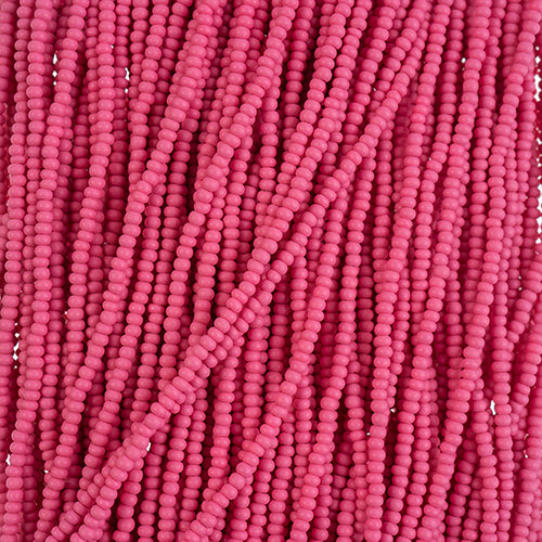 Czech Seed Beads 11/0 Permalux Dyed Chalk Matte Strung