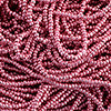 Czech Seed Beads 13/0 Cut Metallic Terra Strung