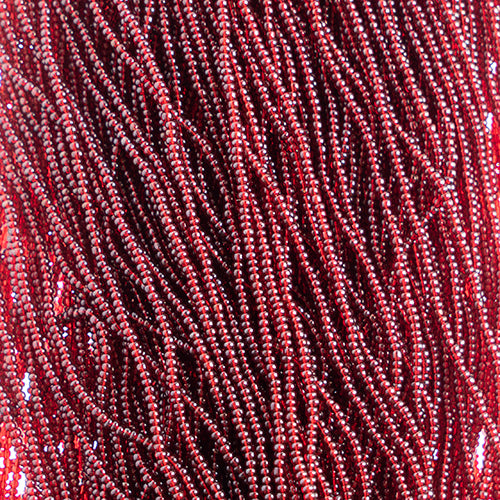 Czech Seed Beads 13/0 Transparent Strung