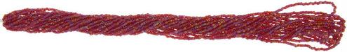 Czech Seed Beads 3 Cut 10/0 Transparent Strung