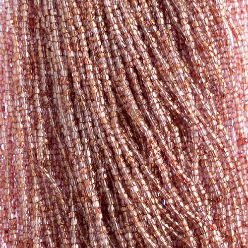 Czech Seed Beads 3 Cut 10/0 Transparent Luster Strung