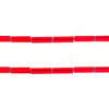 Czech Bugles Silver Lined Light Red