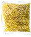 Czech Twisted Bugles Silver Lined Yellow