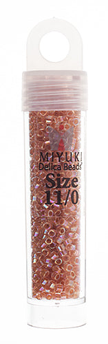 Miyuki Delica 11/0 5.2g Vials Color Lined Dyed