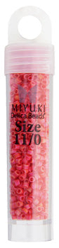 Miyuki Delica 11/0 5.2g Vials Opaque Aurora Borealis Matte