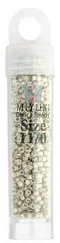 Miyuki Delica 11/0 5.2g Vials Galvanized Dyed Semi-Matte
