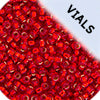 Miyuki Seed Beads Flame Red Silver Lined - 22g Vials