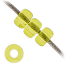 Miyuki Seed Beads Transparent Chartreuse - 22g Vials