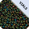 Miyuki Seed Beads Opaque Green Iris - 22g Vials