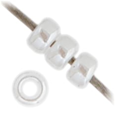 Miyuki Seed Beads Ceylon White Pearl - 22g Vials