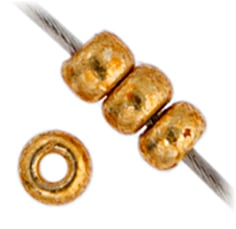 Miyuki Seed Beads Duracoat Galvanized Gold - 22g Vials