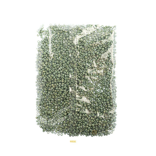 Miyuki Seed Beads Frosted Glazed/Rainbow Green Shamrock Matte AB 250g