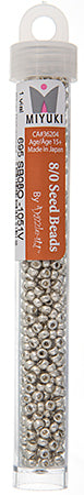 Miyuki Seed Beads Galvanized Silver - 22g Vials