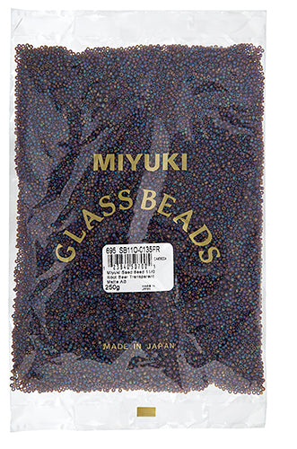 Miyuki Seed Bead 11/0 Root Beer Transparent Matte AB Rainbow 250g