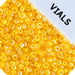 Miyuki Seed Bead 11/0 Yellow Transparent AB - 22g Vials