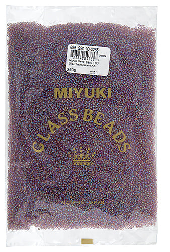 Miyuki Seed Bead 11/0 Lilac Transparent AB 250g