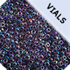 Miyuki Seed Beads Amethyst Lined Crystal AB - 22g Vials