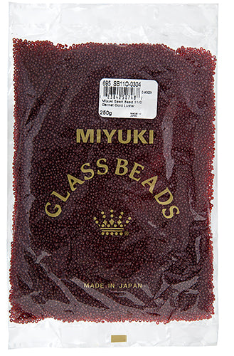 Miyuki Seed Bead 11/0 Garnet Gold Luster 250g