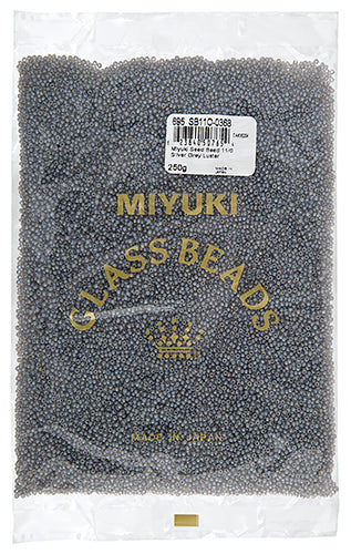 Miyuki Seed Bead 11/0 Silver Grey Luster 250g