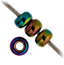 Miyuki Seed Beads Variegated Iris Metallic - 22g Vials