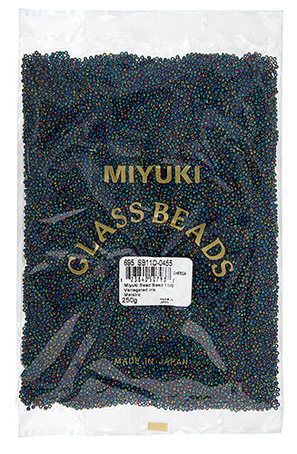 Miyuki Seed Beads Variegated Iris Metallic 250g