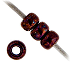 Miyuki Seed Beads Raspberry Opaque Metallic - 22g Vials