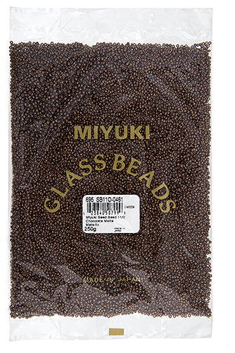 Miyuki Seed Bead 11/0 Chocolate Metallic 250g