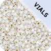 Miyuki Seed Beads White Opal Silver Lined - 22g Vials
