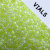 Miyuki Seed Bead 11/0 Color Lined Chartreuse Luminous Neon Color - 22g Vials