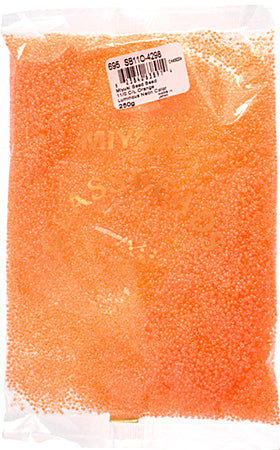 Miyuki Seed Bead 11/0 Color Lined Orange Luminous Neon Color 250g