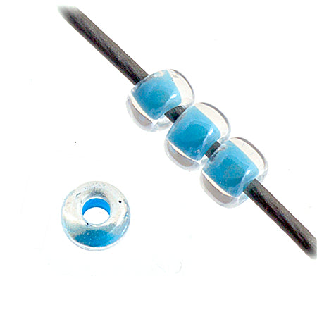 Miyuki Seed Bead 11/0 Color Lined Light Blue Luminous Neon Color 250g