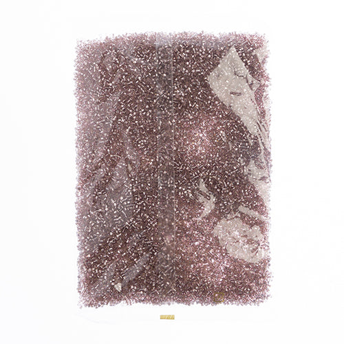 Miyuki Square/Cube Beads 1.8mm Smoky Amethyst Silverlined