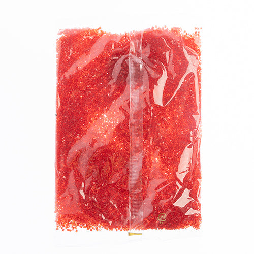 Miyuki Square/Cube Beads 1.8mm Red Orange Transparent AB Matte
