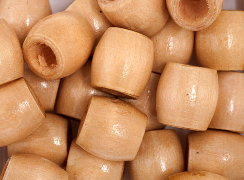 Wooden Beads Oval 12x12mm 