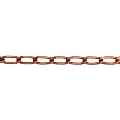 Chain - Antique Copper Link - 11x4mm