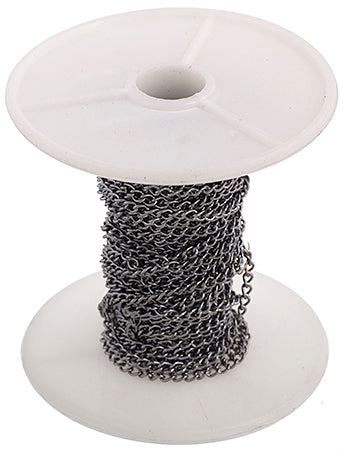 Dazzle-It Curb Chain 3x2mm  5m Spool